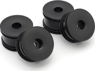 Kyosho KYOMBH002BK - Wheel Set (Black/INFERNO MP9) Mini-Z
