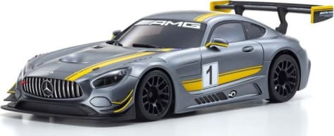 Kyosho KYOMZP247GY - Asc Mr03w-Mm Mercedes-Amg Gt3gray/Yellow Spare Body Set