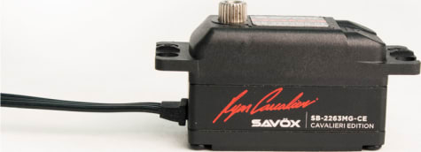 Savox SAVSB2263MGCE - Ryan Cavalieri Edition Low Profile brushless Digital Servo