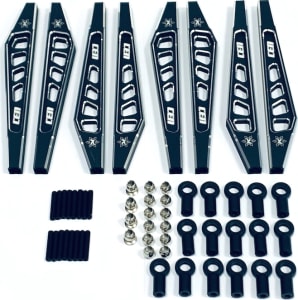 CEN Racing CEGCKD0380 - Kaos Suspension Linkage Set for F250 Chassis Black