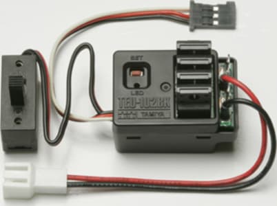 Tamiya TAM45033 - RC ESC TEU-102BK Brushed - Tam-Tach Gear