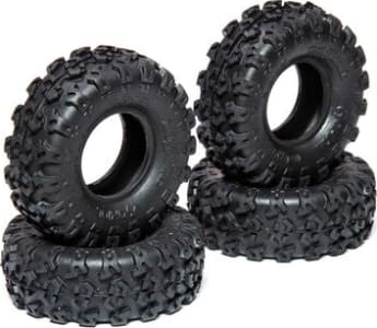 Axial Racing AXI40003 - 1.0 Rock Lizards Tires 4 pieces : SCX24