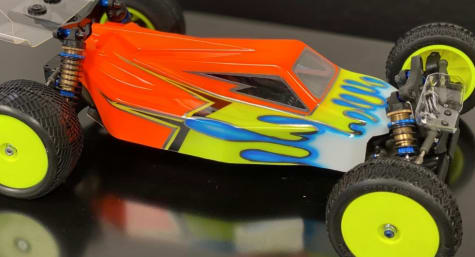 Raw Speed RC RWS780104LW - RS-2 1:10 Buggy Body RC10 B6.2 light weight Clear
