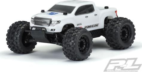 Pro-Line PRO351815 - Pre-Cut Brute Bash Armor Clear Body for PRO MT/Stampede