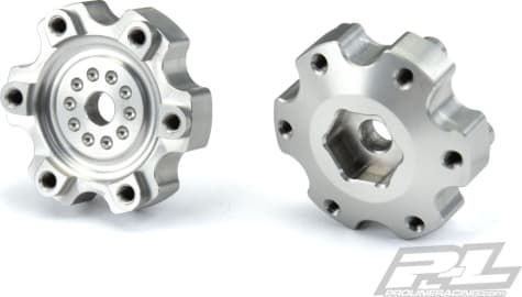 Pro-Line PRO633700 - 6x30 to 12mm Aluminum Hex Adapters Narrow