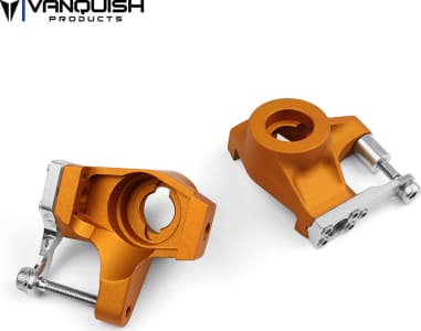 Vanquish Products VPS02903 - Axial SCX10-II Knuckles Orange Anodized