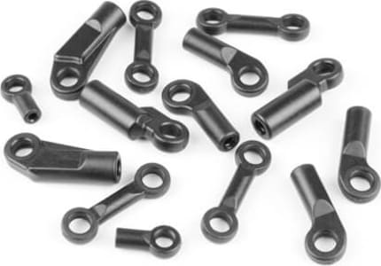 Tekno RC TKR9059B - Rod End Set camber/steering/sway bar linkage 2.0