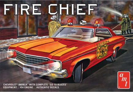AMT AMT1162 - 1/25 1970 Chevy Impala Fire Chief