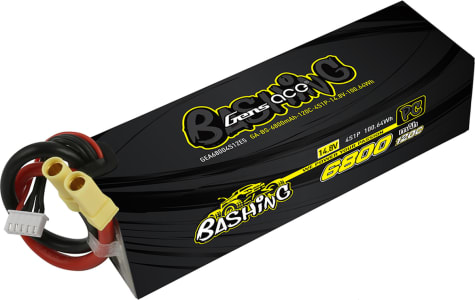 Gens Ace GEA68004S12E5 - 14.8V 6800mAh 4S 120C Lipo: EC5