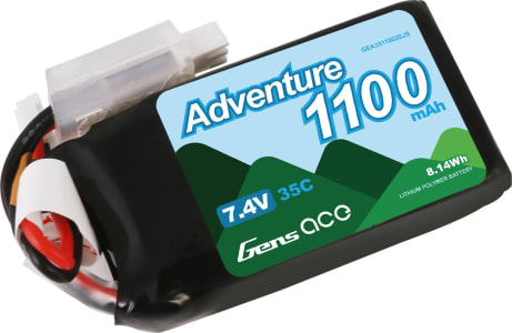Gens Ace GEA3511002SJS - 1100mAh 2S 35C SCX24