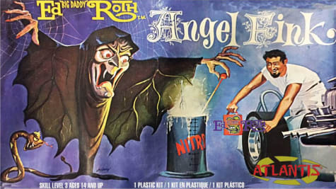 Atlantis Models AANH1307 - Ed Big Daddy Roth Angel Fink Witch Plastic Model
