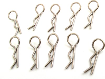 X-Spede AC03R08 - discontinued chrome HD Loop Bend Body Clips