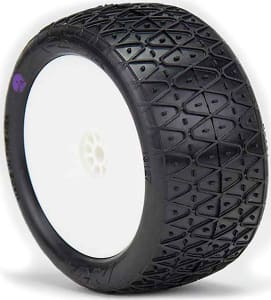 AKA Racing AKA13127CRW - AKA13127CRW 1:10 Buggy 2.2 Crosslink Rear Clay Premounted WHITE