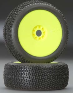 AKA Racing AKA14002SRY - 1/8 Buggy Cityblock Soft Evo pre-mounted Yellow (2)