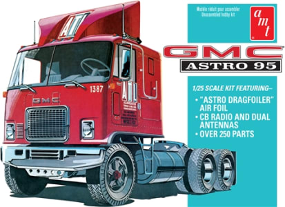 AMT AMT1140 - 1/25 GMC Astro 95 Semi Tractor