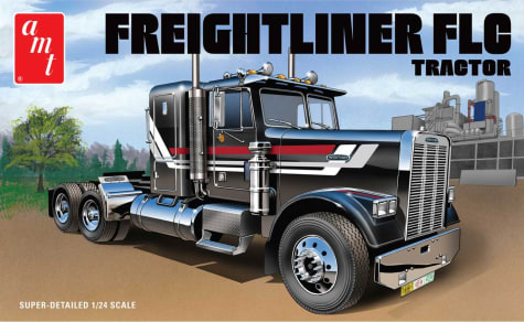 AMT AMT1195 - discontinued 1/24 Freightliner FLC Semi Tractor