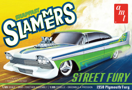 AMT AMT1226M - 1/25 Street Fury 1958 Plymouth Slammers Snap