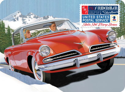 AMT AMT1251 - 1/25 '53 Studebaker Starliner USPS Collectible Tin