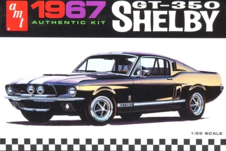 AMT AMT834 - 1/25 1967 Shelby GT350 Black
