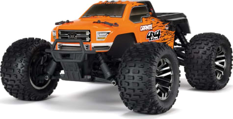 Arrma ARA102666 - 1:10 Granite 4x4 3S BLX Mnstr RTR Orng/Blk