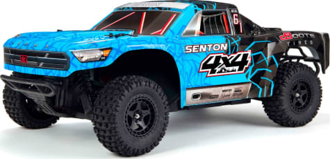 Arrma ARA102715T2 - 1:10 Senton Mega 4x4 Brushed 4WD SC Blue/Black