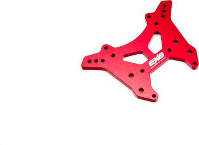 Arrma ARA320577 - Front Shock Tower CNC 7075 T6 Aluminum L Red