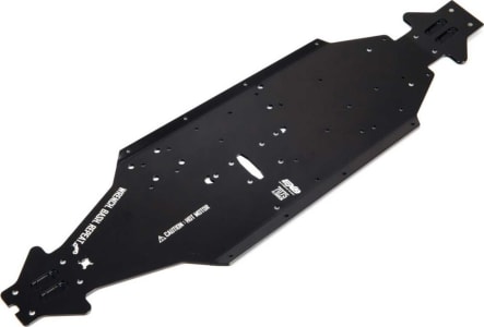 Arrma ARA320610 - Aluminum Chassis CNC 7075 T6 XLWB Black