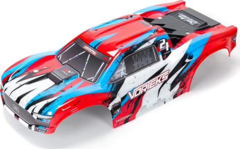 Arrma ARA402319 - VORTEKS 4X4 BLX Finished Body Red