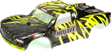 Arrma ARA411002 - MOJAVE 6S BLX Finished Body Black/Green