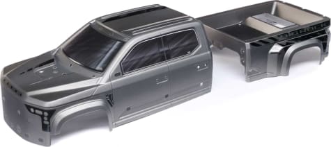 Arrma ARA411026 - BIG ROCK 6S BLX Painted Decaled Trimmed Body Only - Gunmetal
