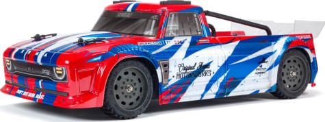 Arrma ARA4215V3T1 - Infraction 4x4 Mega 1/8th Resto-Mod Truck Red/Blue