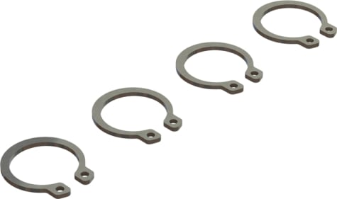 Arrma ARA729000 - ARA729000 C Clip 15mm 4