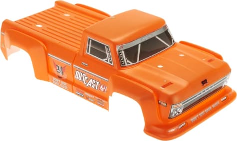 Arrma ARAC3312 - AR406126 Body Orange Outcast 6S