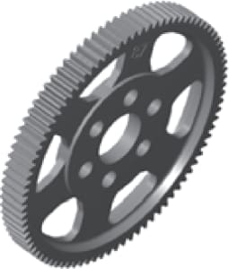 Associated ASC31333 - 48 Pitch Spur Gear 87T: TC6-7.1