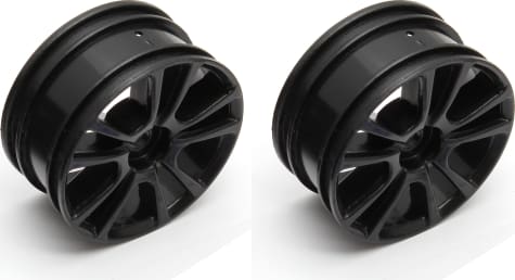 Associated ASC31441 - discontinued 10-Spoke Wheels black (2)