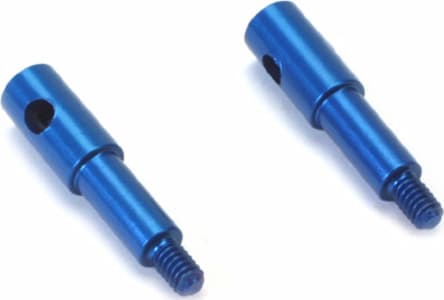 Associated ASC6220B - discontinued Factory Team Inline Axle Front Alum. Blue 5-40