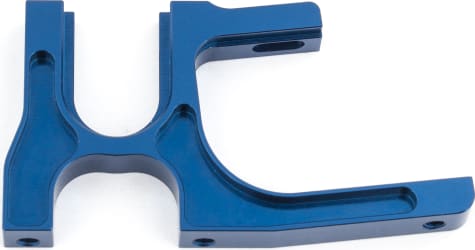 Associated ASC92044 - B64 Motor Mount blue aluminum