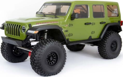 Axial Racing AXI05000T1 - 1/6 SCX6 J33P JLU Wrangler 4WD Crawler RTR: Green