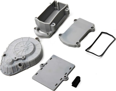 Axial Racing AXI231041 - Cage Radio Box Spur Cover Gray : RBX10