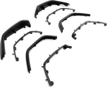 Axial Racing AXI250001 - SCX6: J33P JLU Front & RR Fenders & Mounts
