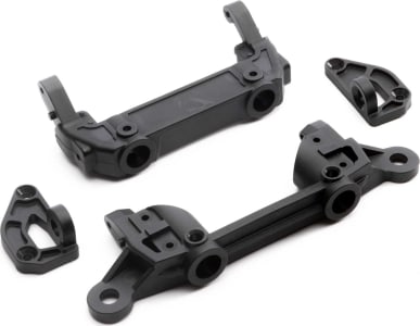 Axial Racing AXI251008 - SCX6: Front Bumper Mount/Body Mounts FR/RR