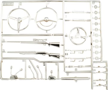 Axial Racing AXIC0047 - AX80047 Interior Detail Parts Tree Chrome