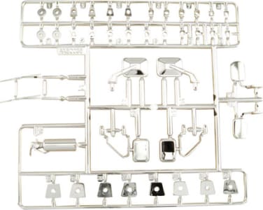 Axial Racing AXIAX80048 - AX80048 Exterior Detail Parts Tree Chrome
