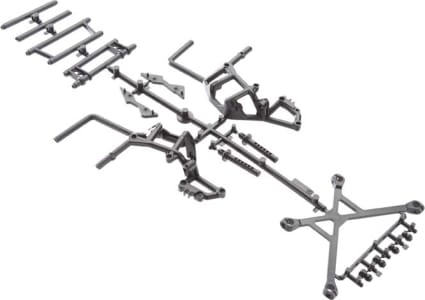 Axial Racing AXIC0599 - Yeti Rear Cage Components