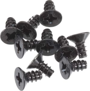 Axial Racing axiAXA893 - discontinued M3x6mm Tapping Flat Head (Black) (10pcs)