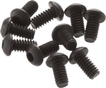 Axial Racing AXIAX31146 - AX31146 Hex Sckt Button Hd Screw M2x4mm Black 10
