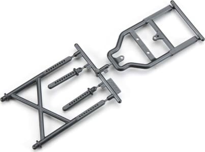 Axial Racing AXIAX80120 - AXIAX80120 AX10 Ridgecrest Body Posts and Receiver Box Mount