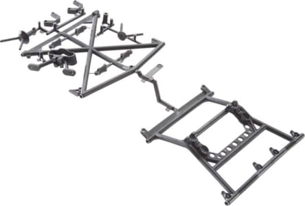 Axial Racing AXIAX31117 - Axial Y-380 Cage Top Carrier Yeti Rear/Tires (2)