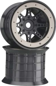Axial Racing AXIAX8042 - Axial Oversize Beadlock 8 Spoke (Black)