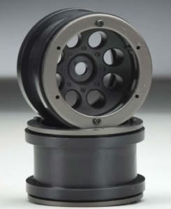 Axial Racing AXIAX8097 - discontinued 2.2 8-Hole Beadlock Wheels Black (2)